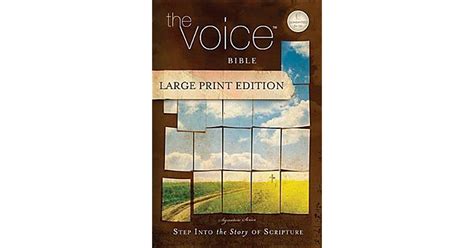 Experience the Word of God Clearly with The Voice Bible Large Print